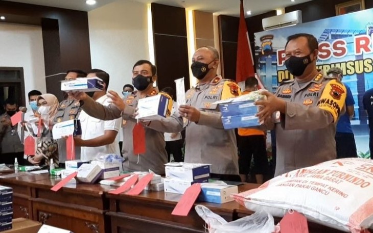Polda Jateng Berhasil Bongkar Penjualan Rapid Test Antigen Ilegal