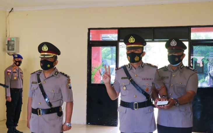 AKP Monang P Silalahi SH Menggantikan AKBP Robinson Sembiring Sebagai Kabaops Polres Bintan