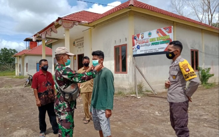 Satgas PPKM Mikro Desa Tangguh Selalu Berupaya Memutus Rantai Covid-19
