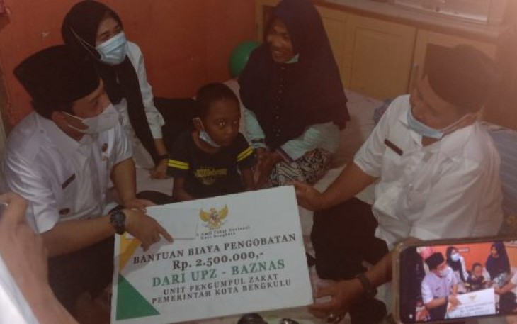 Wawali Ukir Senyum Bahagia di bibir Ikram, Bocah yang Mengidap Sakit Jantung Bocor