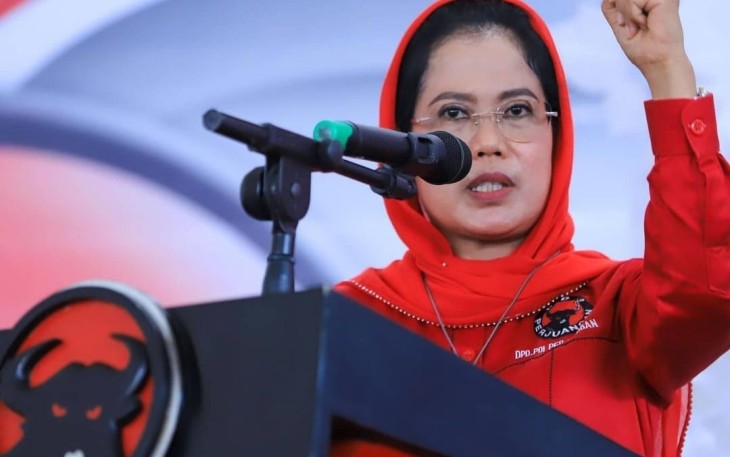 Ketua Fraksi PDI Perjuangan Sri Untari Biswarno