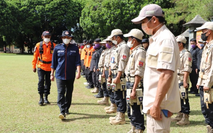 Pemkab Lambar gelar Apel Siaga Bencana Dalam Rangka Kesiap Siagaan Tanggap Bencana