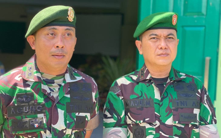 Letkol Inf Agung P Saksono akan menjabat Irdya Opslat IT Satuan Kostrad. (Ismail Yugo/Inews TV)