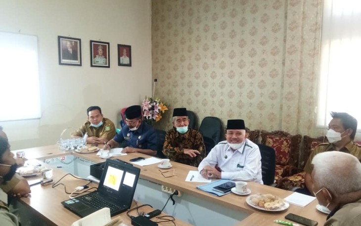Komisi I DPRD Bengkulu Tengah Datangi BPN Benteng 