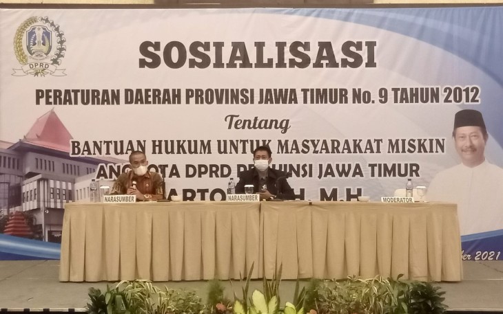  Sosialisasi Perda Bantuan Hukum untuk Masyarakat Miskin 