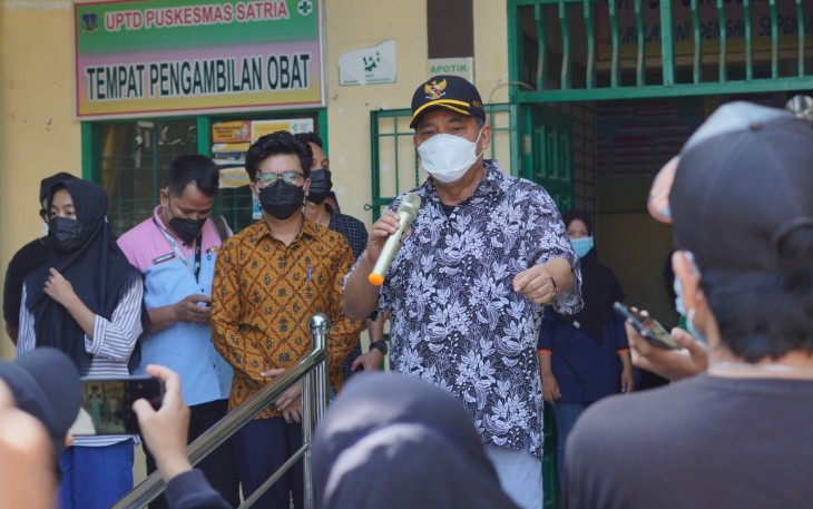Walikota Tebing Tinggi Pantau Vaksinasi