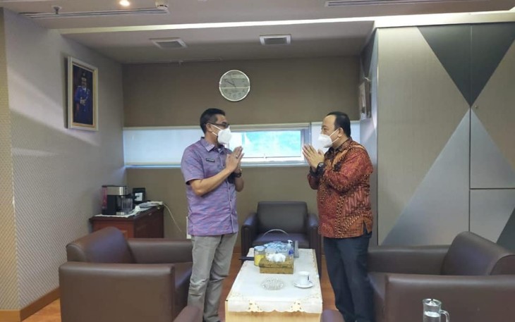 Direktur MPBK Kemendagri Terima Kunker WABUP Seluma