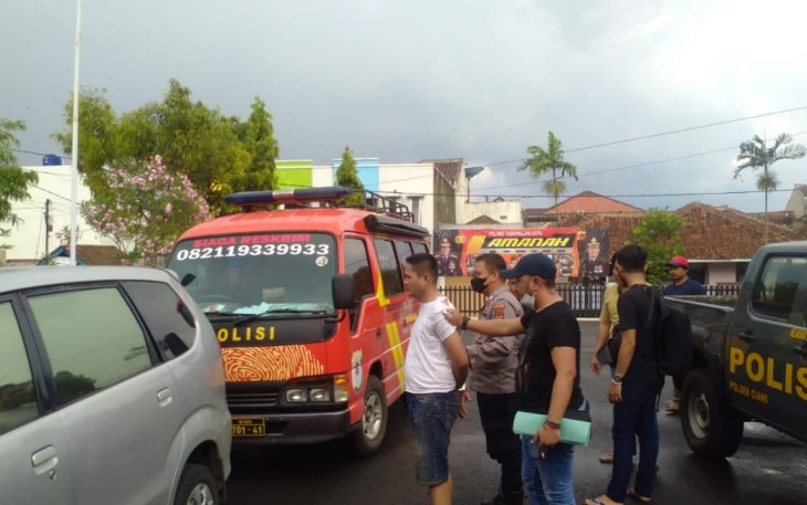 Kapolsek Ciawi-Polres Taskot, Quick Respon Patroli Polsek Ciawi Amankan Satu Pelaku Pembobolan ATM