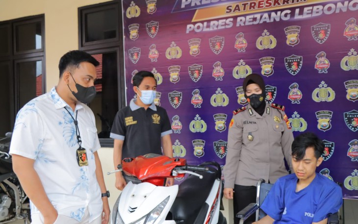 Polres Rejang Lebong Release Ungkap Kasus “begal viral dimedsos”