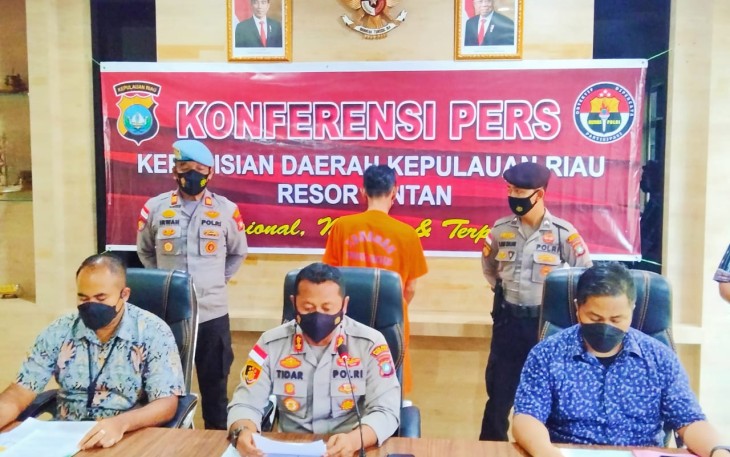 Sat Reskrim Polres Bintan Tangkap Bandar Judi Jenis Sijie
