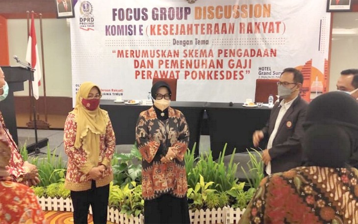 Komisi E Berharap Ponkesdes Merata di Jatim
