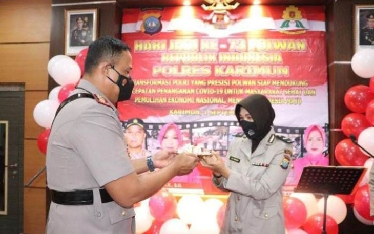 HUT Polwan ke-73 Polres Karimun Adakan Syukuran