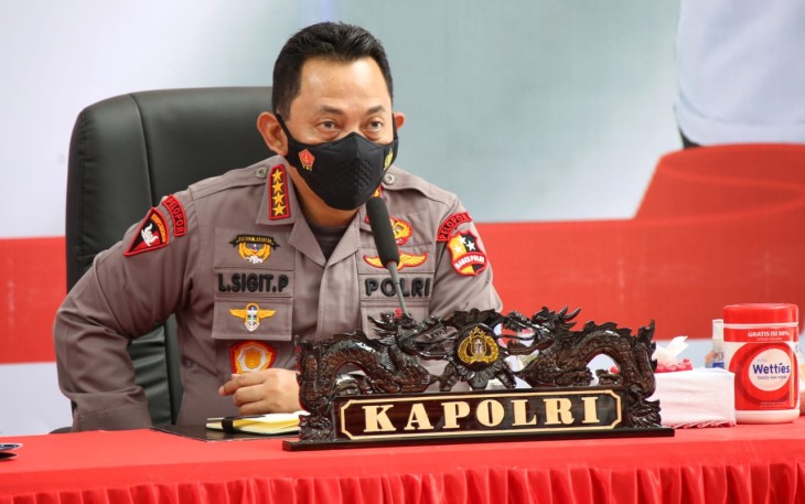 Kapolri Jenderal Listyo Sigit Prabowo 