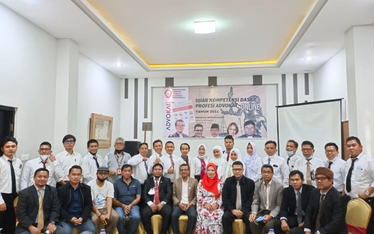 DPD KAI Bengkulu Laksanakan Uji Kompetensi Dasar Profesi Advokat