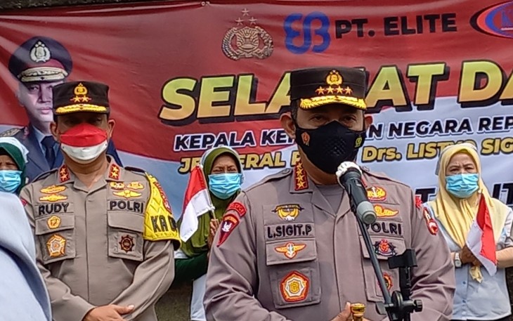 Kapolri Jenderal Listyo Sigit Prabowo 