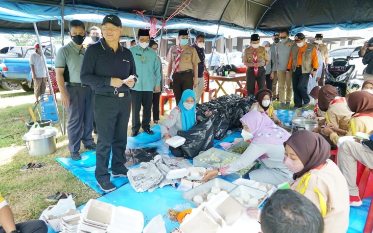 Tim Saber Pungli dan Kwarda Gelar Vaksinasi Massal, Guna Bantu Pemerintah