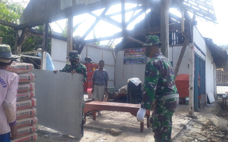 SERBUAN SASARAN RUTILAHU TMMD 112 KODIM 0818