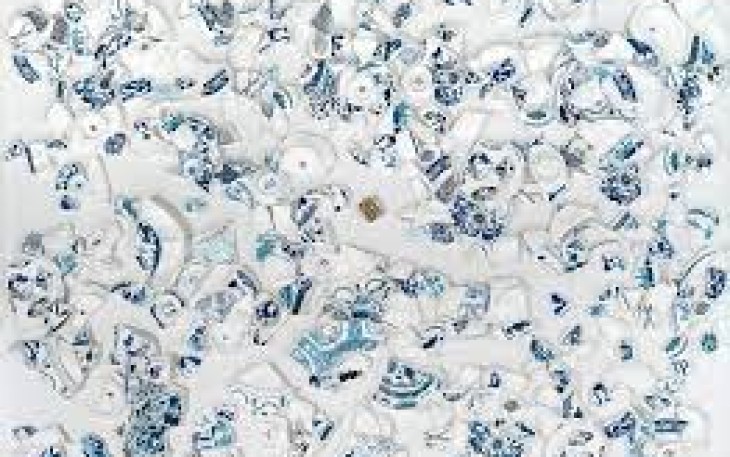 Even After Death, The Departed Lives Ibu Meliantha Muliawan 2021 UOB Painting of the Year (Indonesia)  Bordir di tyvek