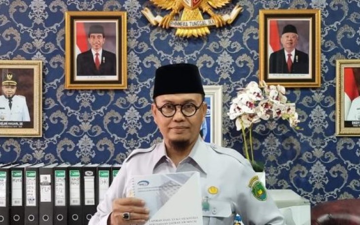 Direktur PDAM Tirta Hidayah Kota Bengkulu Sjobirin Hasan 