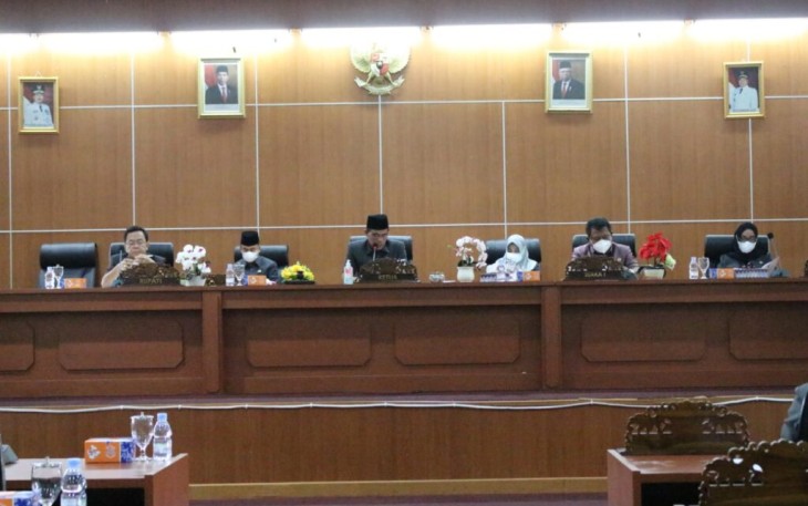 Paripurna ke II Agenda Jawaban Bupati Benteng Terkait Perubahan Tiga Raperda  