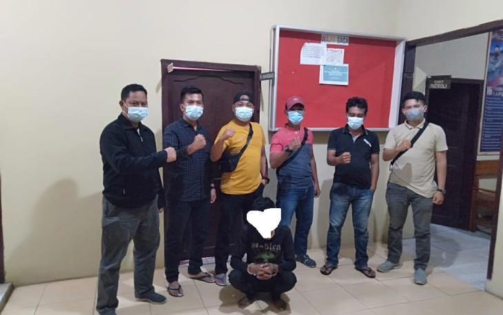Terduga Pelaku Diamankan    