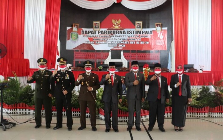 Paripurna Istimewa Dalam Rangka Peringatan Ulang Tahun Ke-76 Republik Indonesia