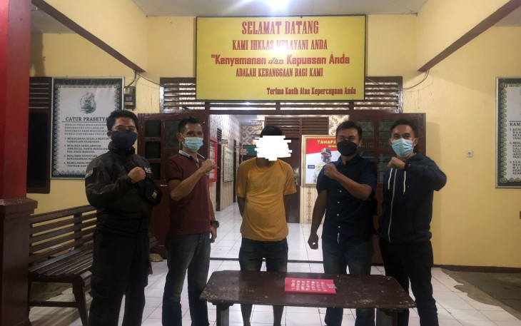 Terduga Pelaku Diamankan       