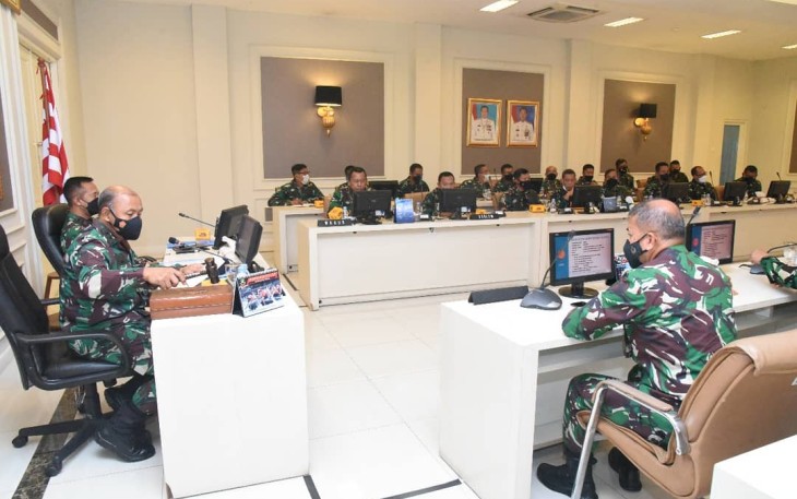 Akademi Angkatan Laut (AAL)  jalani Pengawasan dan Pemeriksaan (Wasrik) Kinerja TA. 2021 dari Tim Wasrik Inspektorat Jenderal Angkatan Laut (Itjenal) Mabesal yang pembukaannya digelar di Rupat Mako Gedung R. Soebijakto, Kesatrian AAL Bumimoro, Surabaya, Senin (20/9).