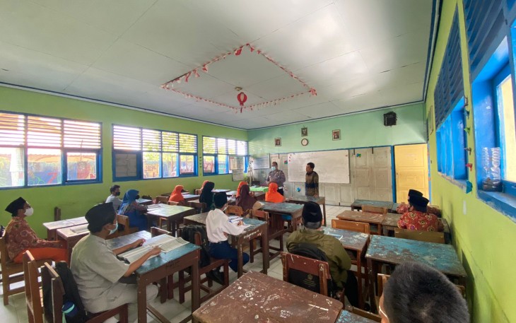 Ops Zebra Nala 2021, Polres Bengkulu Ajak Siswa Pahami Tata Tertib Lalu Lintas Dan Patuhi Prokes