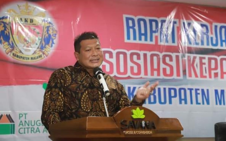 Wabup Malang : AKD Kabupaten Malang Sebagai Wadah Perkuat Silahturahmi Antar Kepala Desa