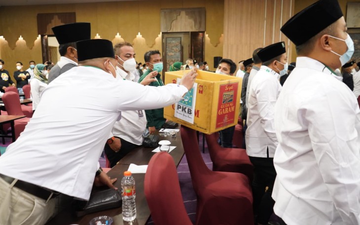 PKB Jatim Kumpulkan Dana Puluhan Juta untuk Korban Erupsi Semeru