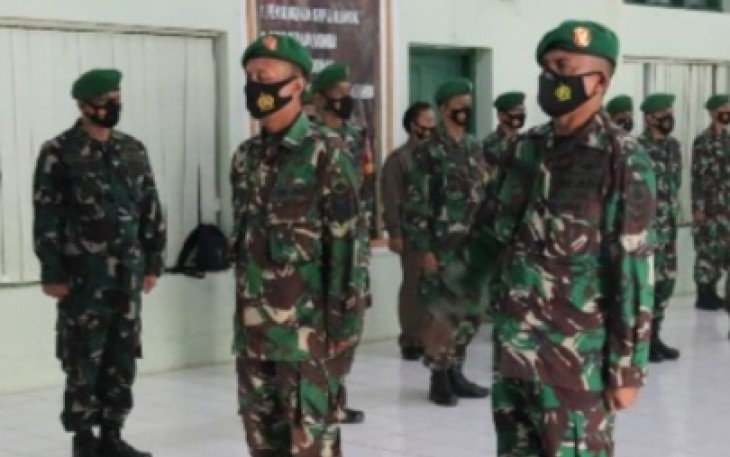 Dua personel Kodim Pati siap penugasan apter