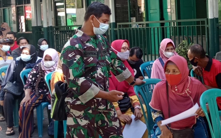 Vaksinasi di RS Marga Husada Pati