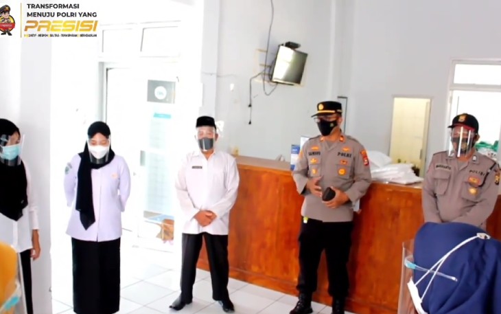 Program Unggulan Polda Bengkulu Tenaga Pendoa Untuk Nakes dan Pasien Covid-19 Merata Hingga Kabupaten