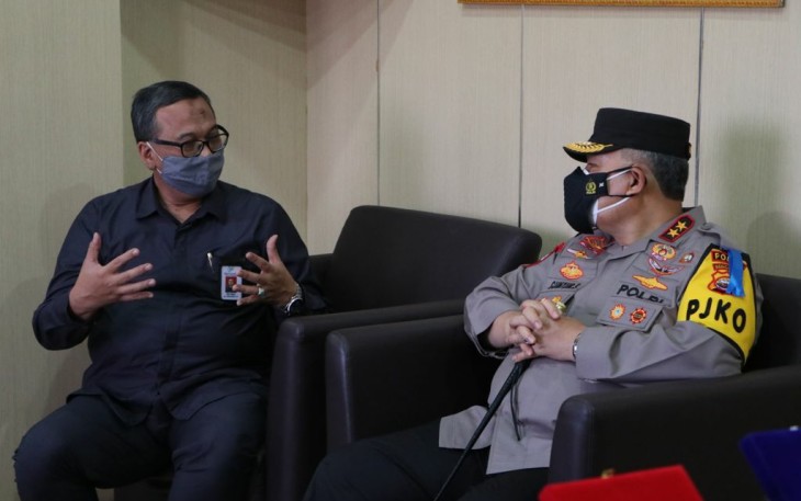 Kapolda Bengkulu Sowan ke BPS Provinsi 