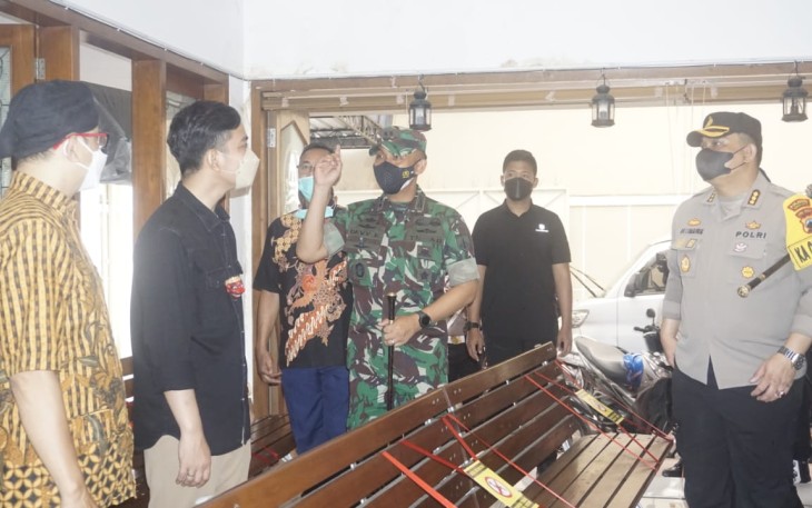 Dandim 0735/Surakarta Bersama Walikota dan Kapolresta Solo Cek Kesiapan Gereja
