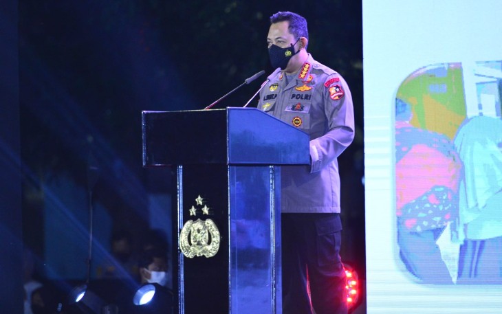 Kapolri: Pandemi Covid-19 Bisa Dilalui Kalau Kita Bersatu!