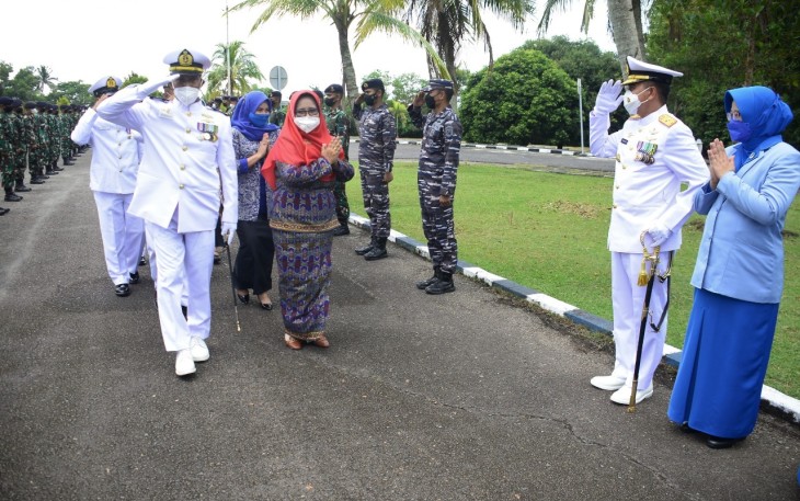 Danlantamal IV Pimpin Acara Wisuda Purna Bakti