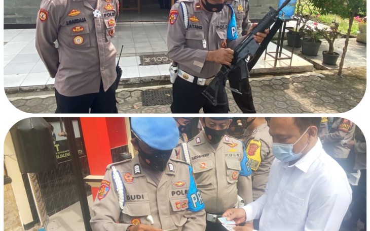 Sie Propam Polres Majalengka Gelar Operasi Gaktibplin ke Jajaran Polsek