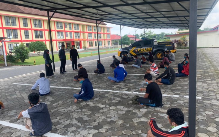 Satreskrim Polres Bintan Kembali Amankan Pekerja Migran Indonesia Asal Lombok 
