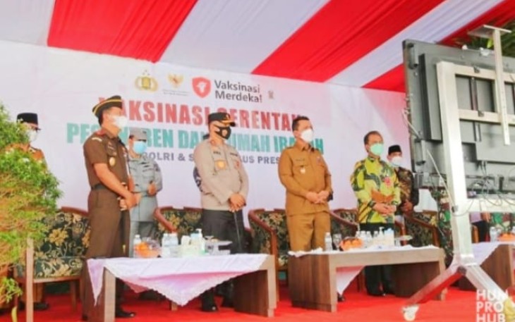 Vaksinasi di Provinsi Kepri Melebihi Target Presiden Jokowi
