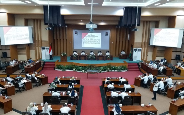 DPRD Tandatangani Nota Kesepakatan Propemperda dan Raperda APBD TA 2022