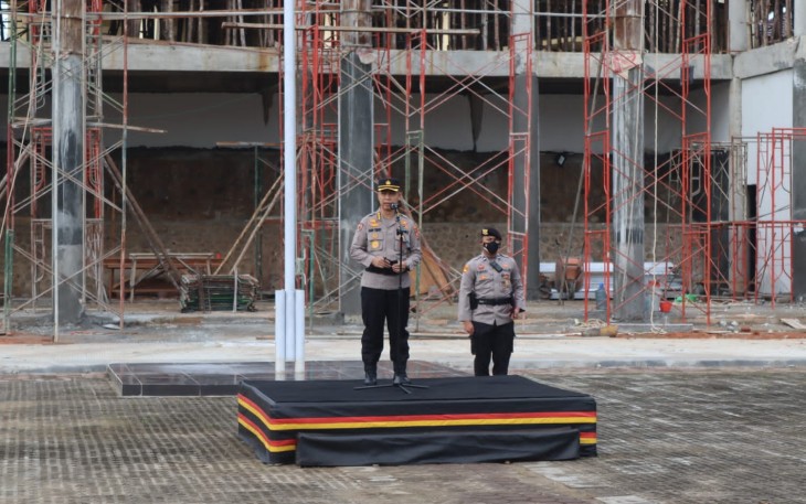 Pimpin Apel Pagi, Irwasda Polda Minta Personil Harus Banyak Bersyukur