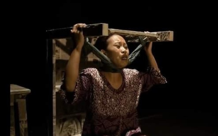 Foto Istimewa : Ayu Sulistyaningsih, peraih juara pertama Lomba Monolog 50 Tahun Teater Mandiri 