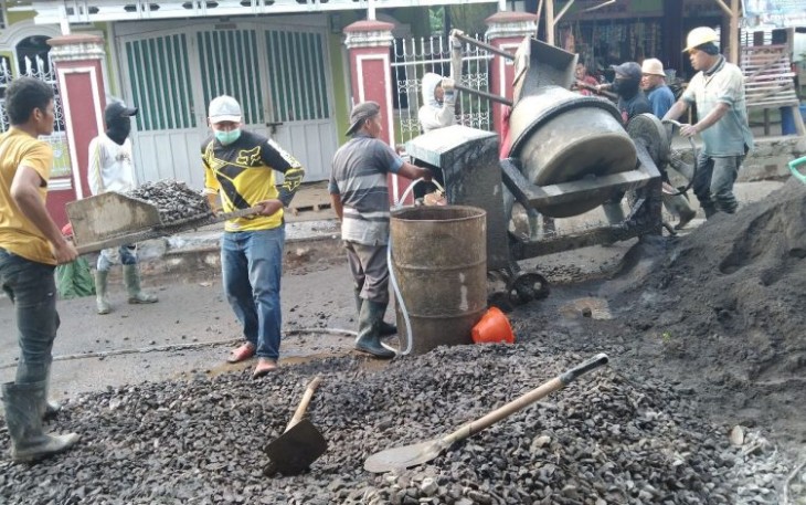 Program Kotaku Talang Rimbo Baru Lurah Berharap Pekerjaan Sesuai Dengan Waktu dan Regulasi yang Telah Ditentukan