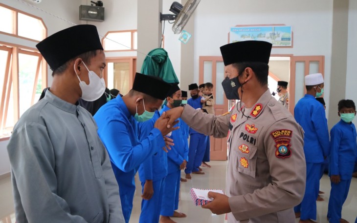 Polres Bintan Peringatan Maulid Nabi Muhammad SAW di Mesjid Darulmutaqiem