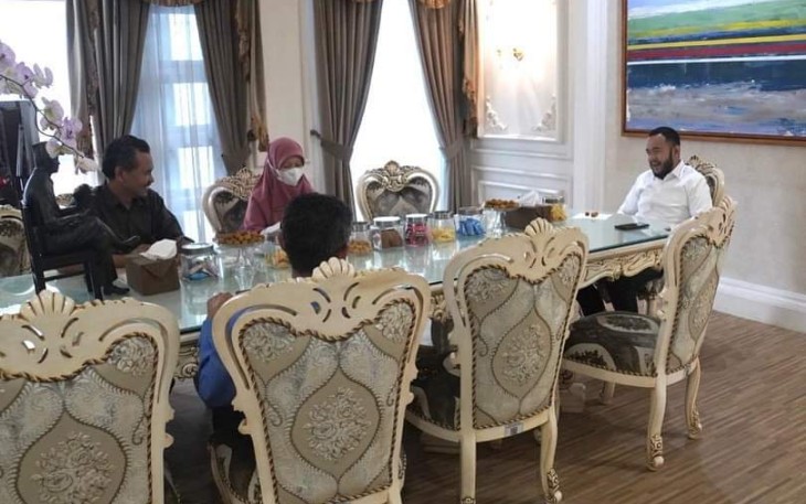 Suasana di Rumah Dinas Wali Kota Padang Panjang.