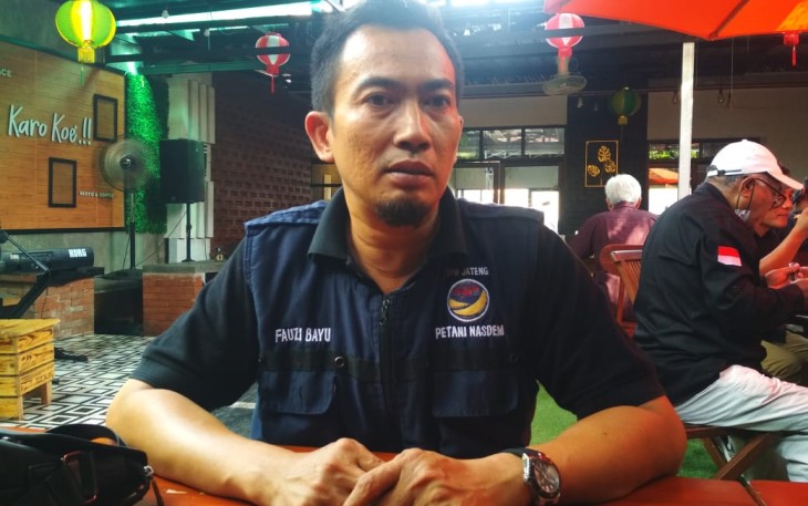 Ketua DPW Petani NasDem Jawa Tengah, Fauzi Bayu.