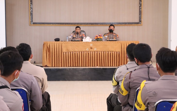 Asistensi Bhabinkamtibmas di Polres Lebong