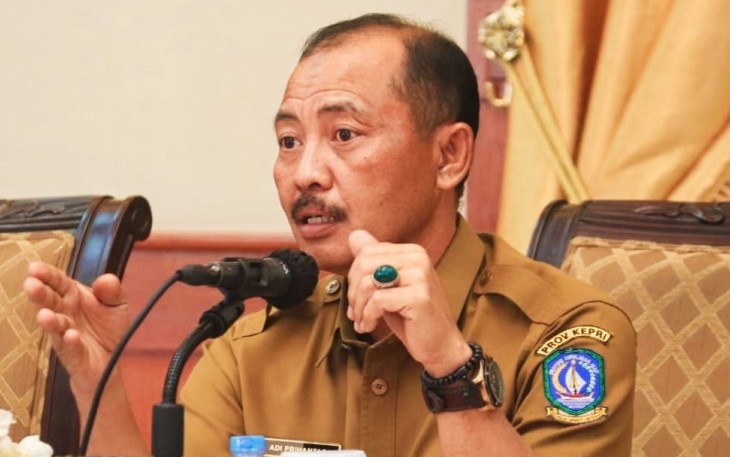 Sekretaris Daerah Provinsi Kepri Adi Prihantara